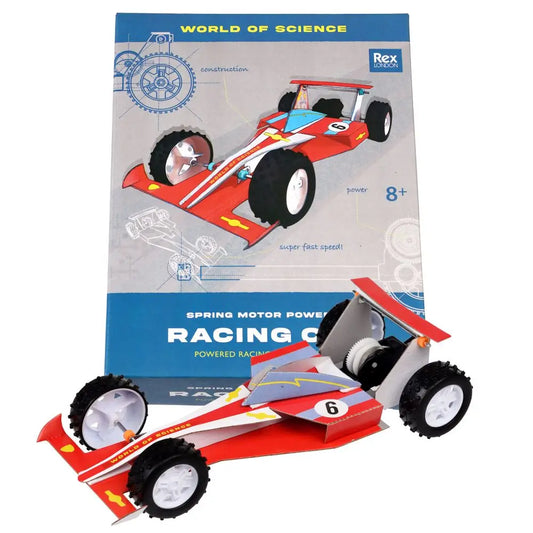 Rex London Make Your Own Spring Motor-Powered Racing Car