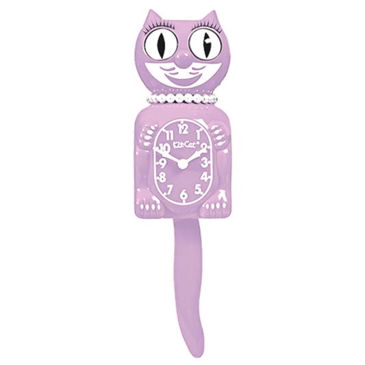 Original Lady Kit-Cat Klock Pastel Lilac Gift Ideas front