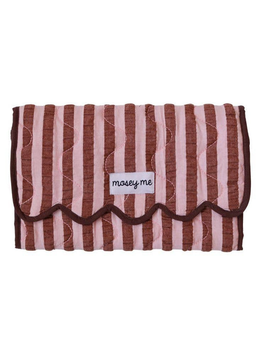 Sundae Seersucker Change Mat