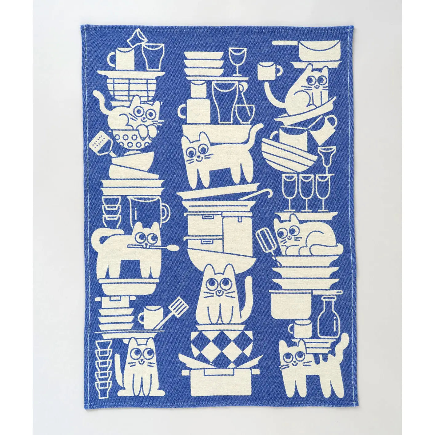 Kitchen Cats Tea Towel