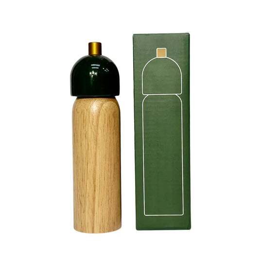 Salt & Pepper Grinder - Green & Gold Medium