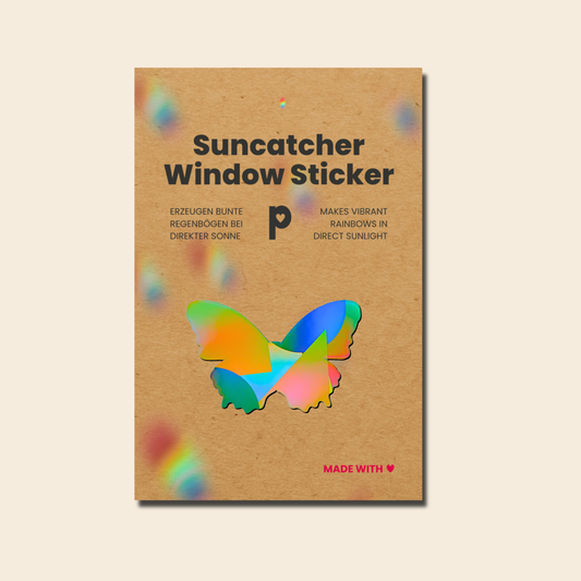 Suncatcher Window Sticker Butterfly, Rainbow Prism Sticker
