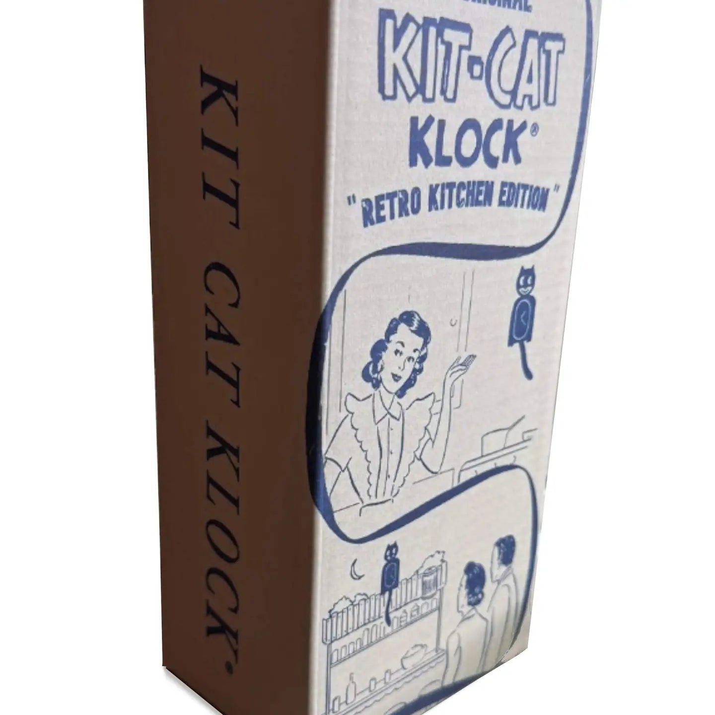 Retro Pink Kitchen Edition Kit-Cat Klock
