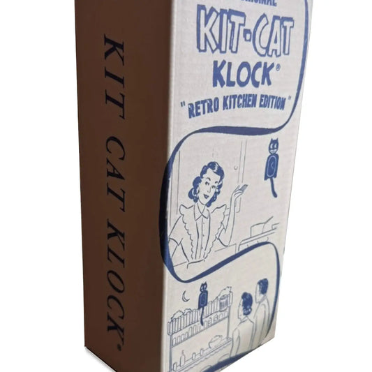 Retro Red Kitchen Edition Kit-Cat Klock