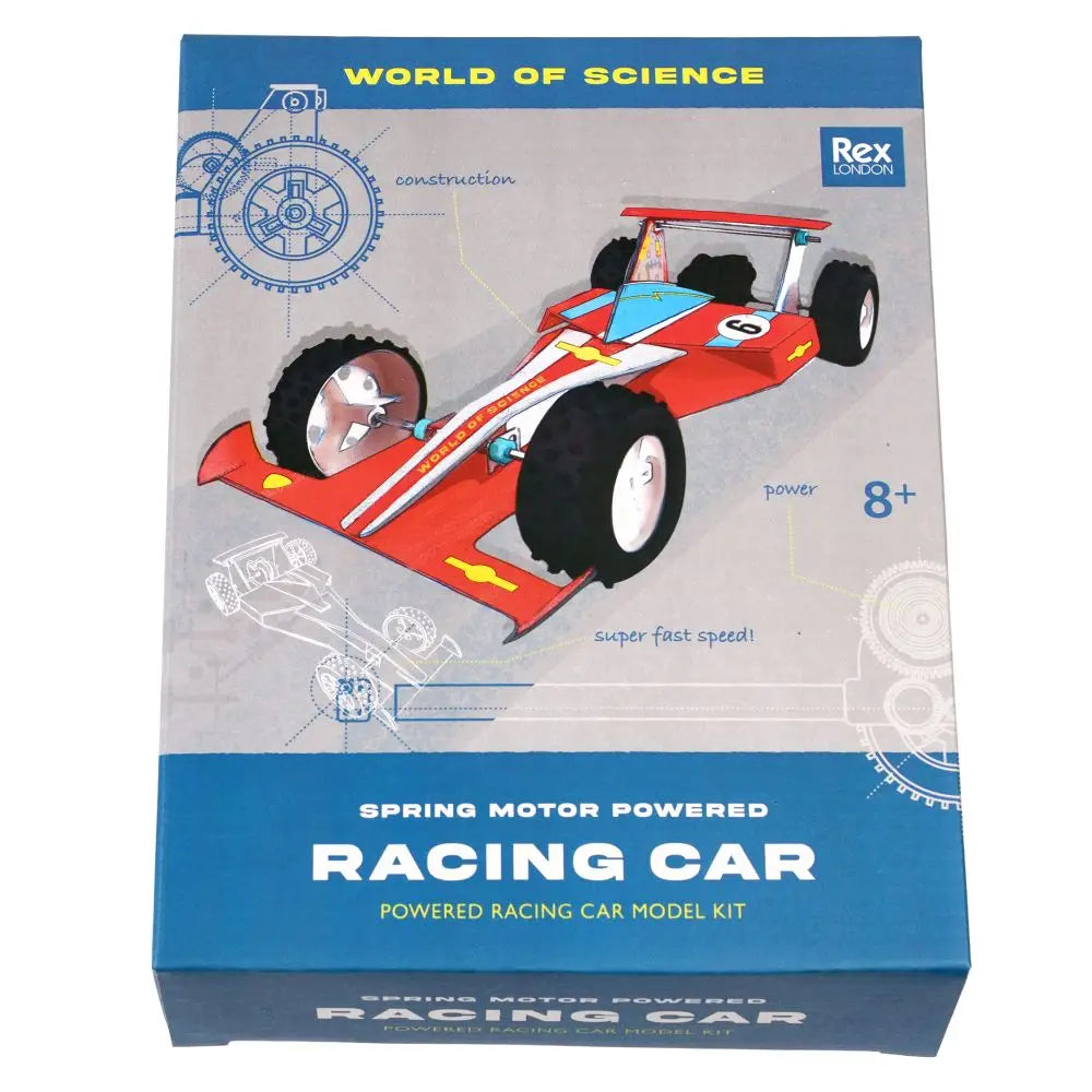 Rex London Make Your Own Spring Motor-Powered Racing Car