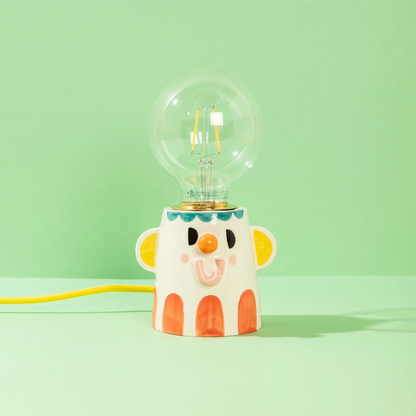 Good Friend Red / Ceramic Lamp