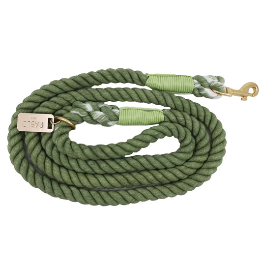 Pablo & Co. Dog Rope Leash Sage