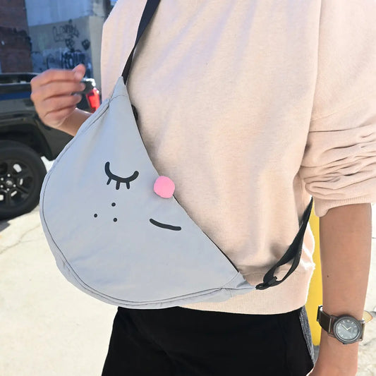 "Moonshine" Crescent Bag