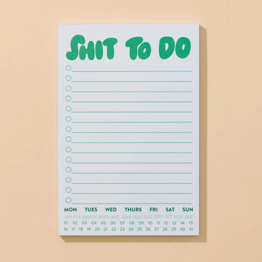 Shit To Do Notepad