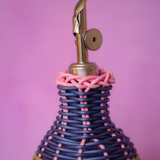 Oil Pourer - Pink/Navy