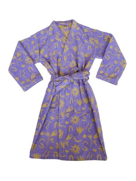 Floral Dreams Terry Robe