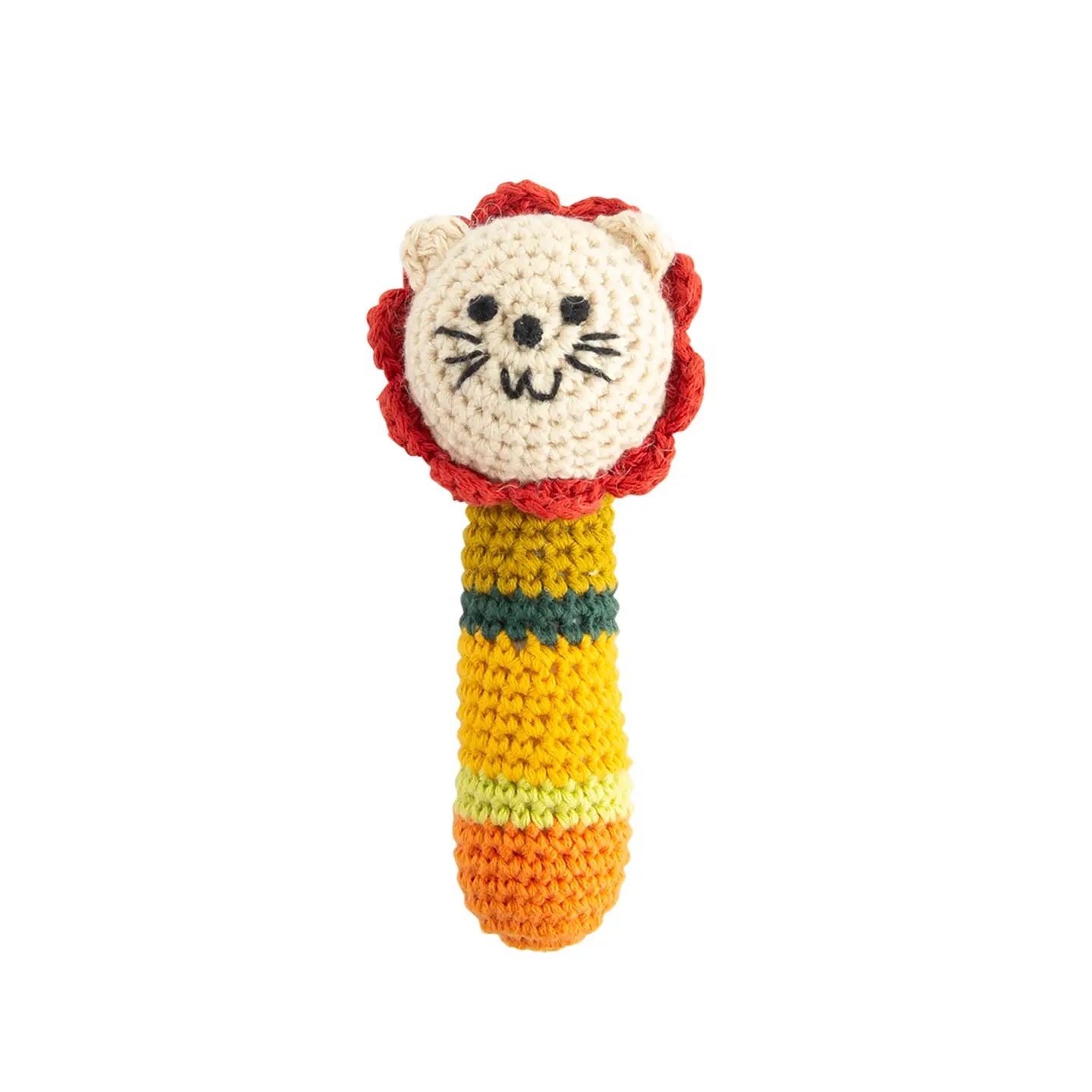 Crochet Rattle Lion