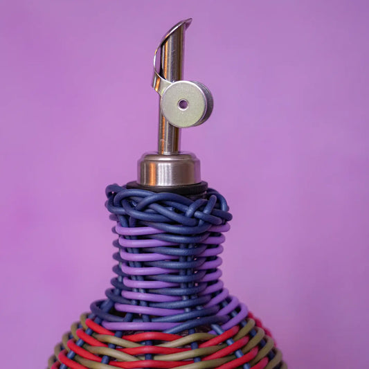 Oil Pourer - Red & Olive