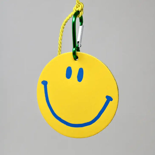 Happy Face Bag Tag
