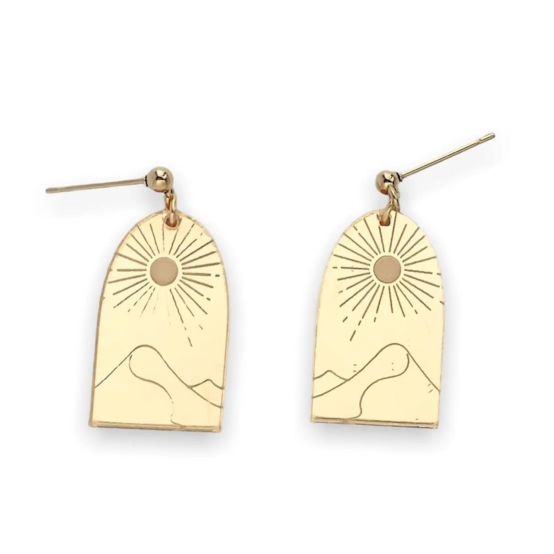 Desert Sun - Arch Earrings