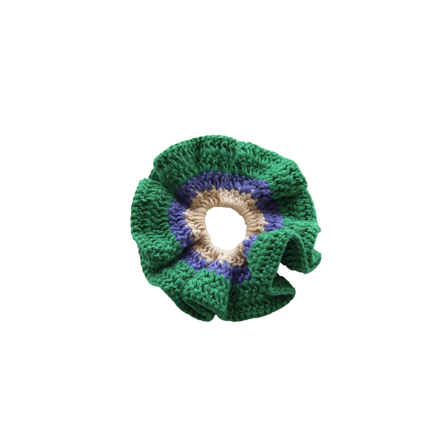 Crochet Scrunchy Green