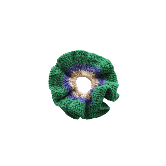 Crochet Scrunchy Green