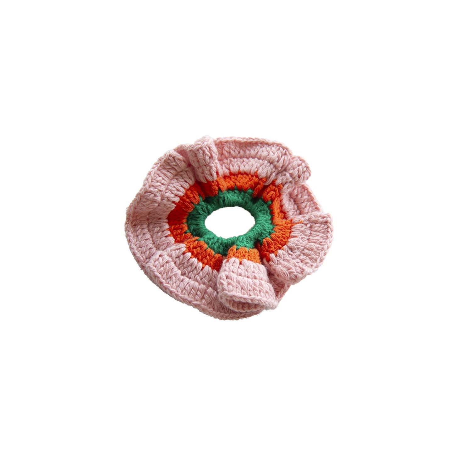 Crochet Scrunchy Pink