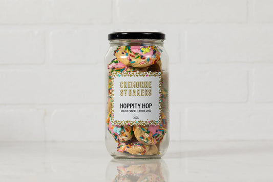Hoppity Hop - White Choc Cookie Jar