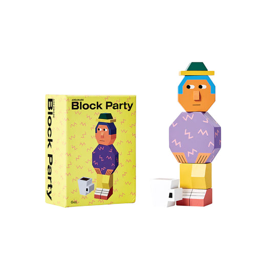 Block Party Guy Wooden Toy