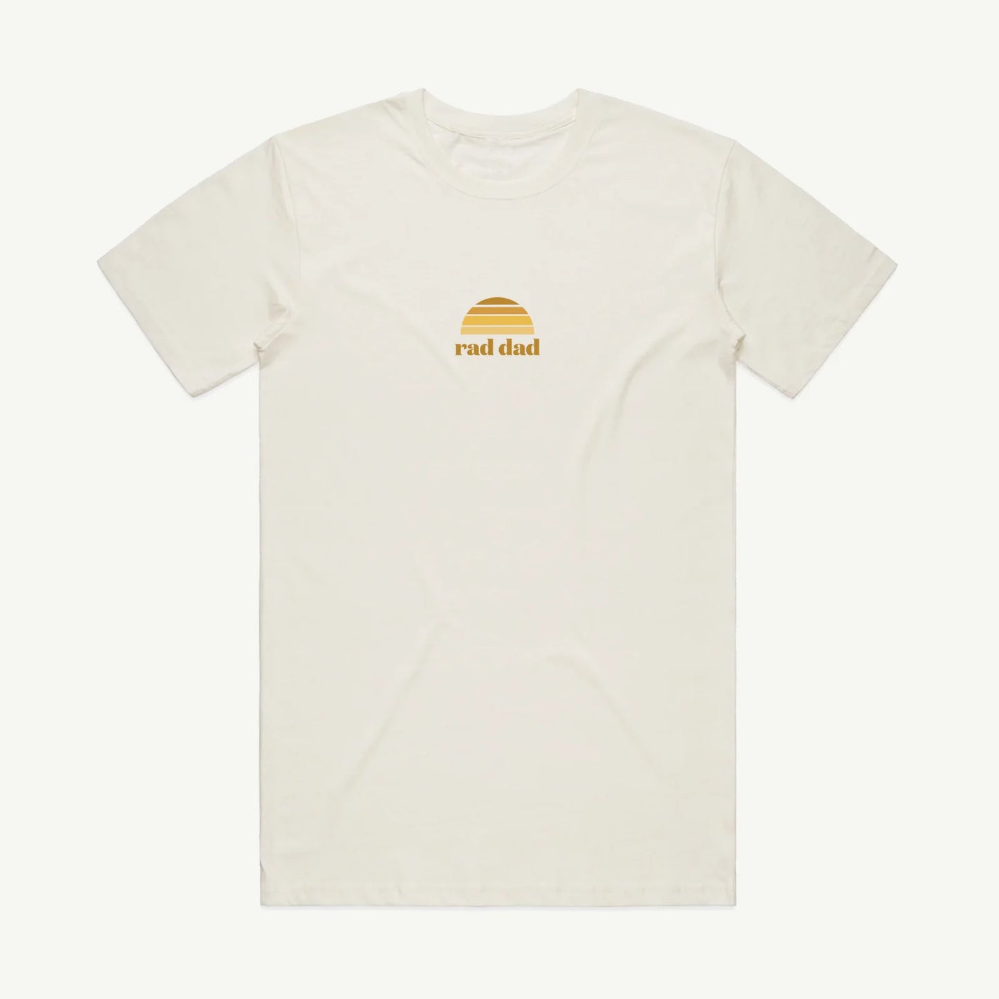 Rad Dad Classic Tee Organic Cotton - Natural