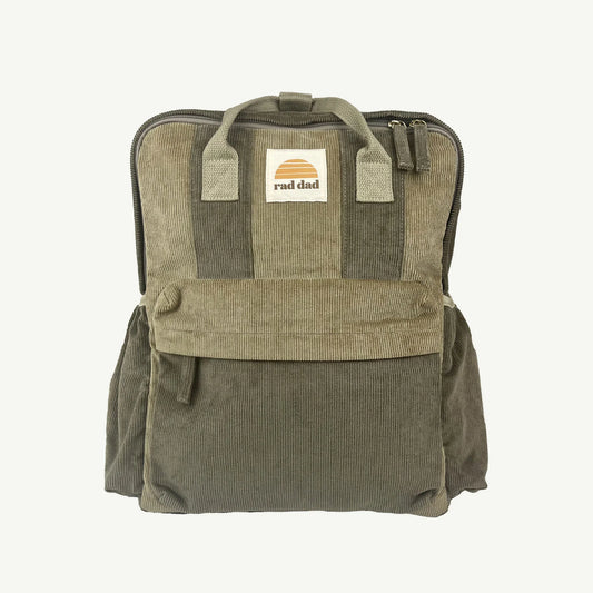Rad Dad Cord Back Pack - Khaki