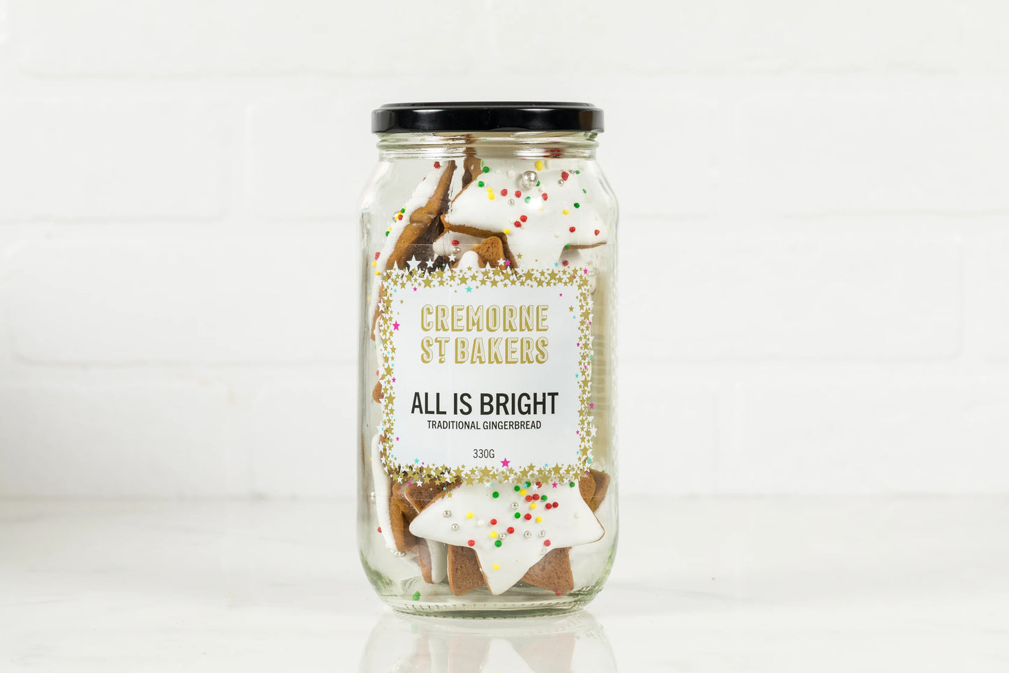 All Is Bright - Gingerbread Stars