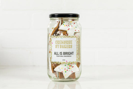 All Is Bright - Gingerbread Stars