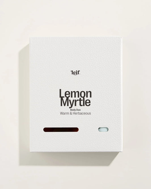 Lemon Myrtle Body Duo SML