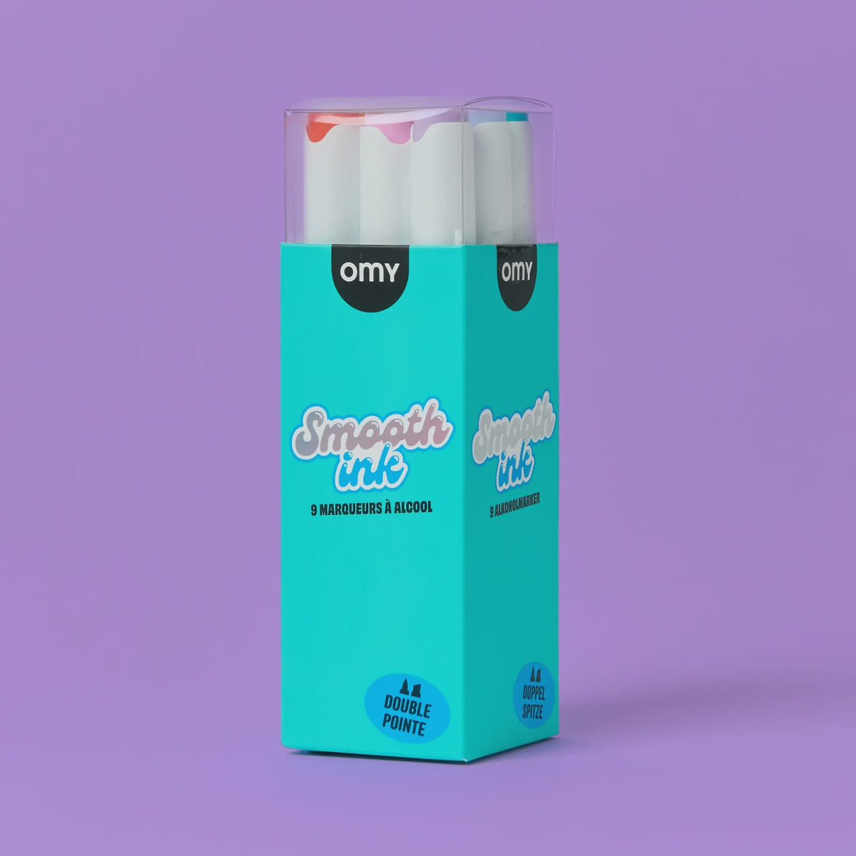 9 Smooth Ink Alcohol Markers