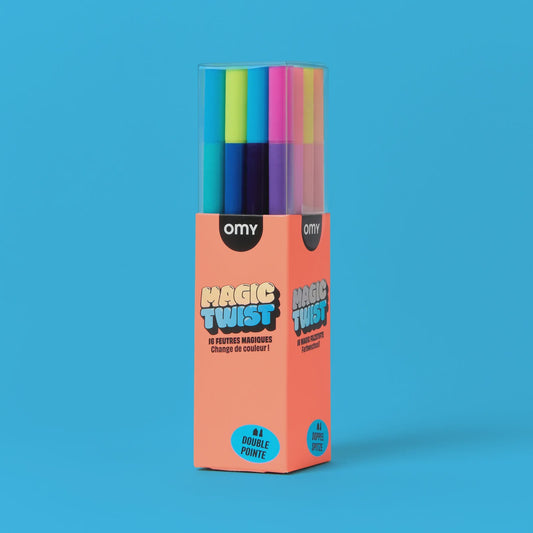16 Magic Twist Felt Tip Markers