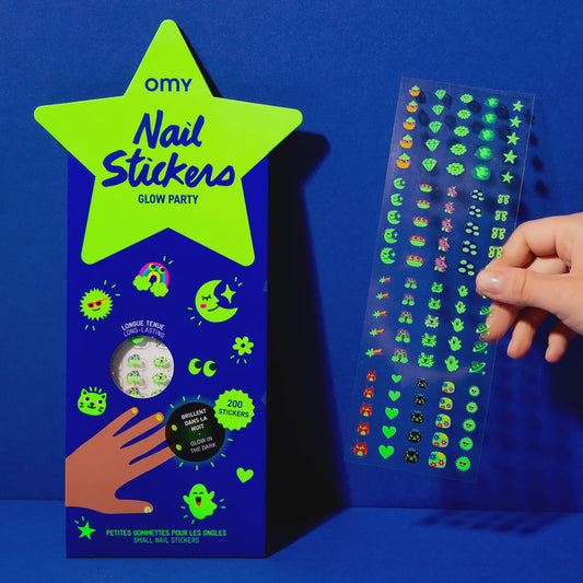 Nail Stickers - Glow Party