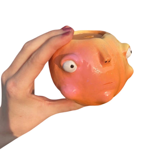 Fruit Candle Holder - Peach 2