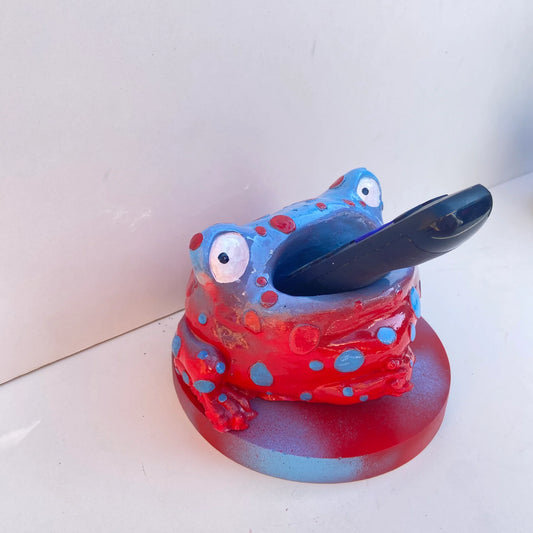 Frog Incense Remote Holder 3