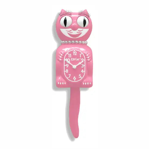 Original Lady Kit-Cat Klock Pink Satin Gift Ideas front