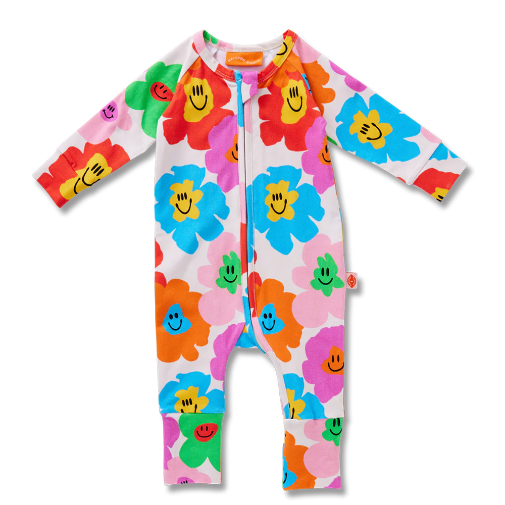 Hej Blomma! Long Sleeve Romper