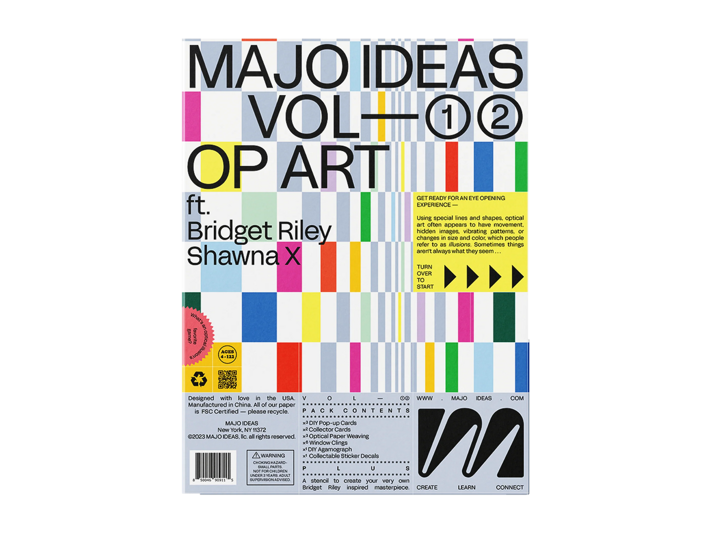 Vol 1&2 OP ART- Sticker Based Art Pack