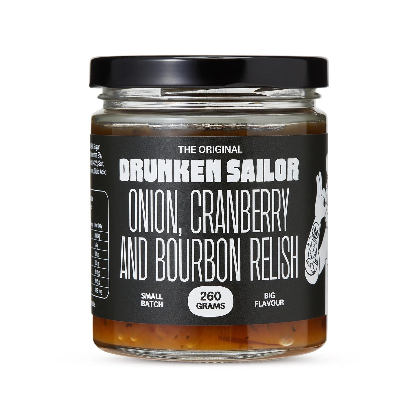 Onion Cranberry & Bourbon Relish 260g