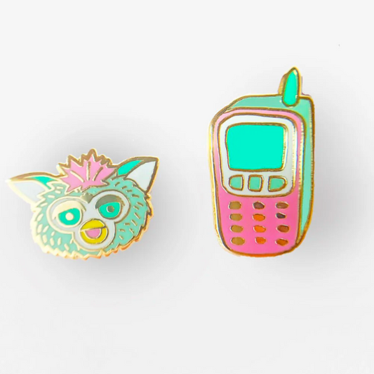 Furby & 90s Cell Phone Earrings