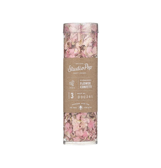 Blushing Flower Confetti Tube