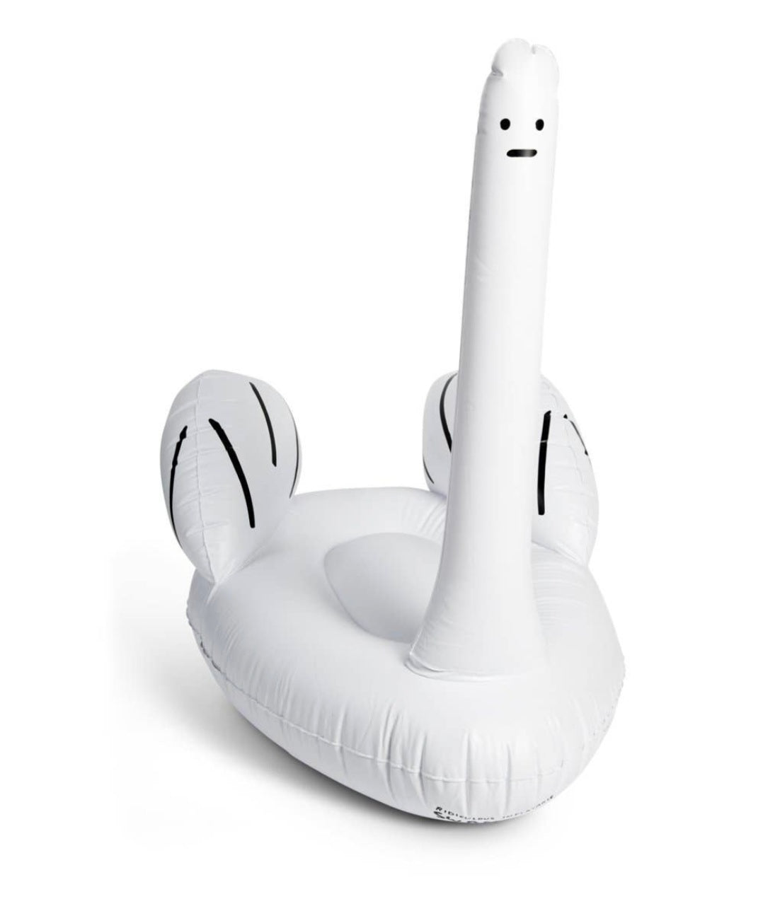 Ridiculous Inflatable Swan-Thing x David Shrigley