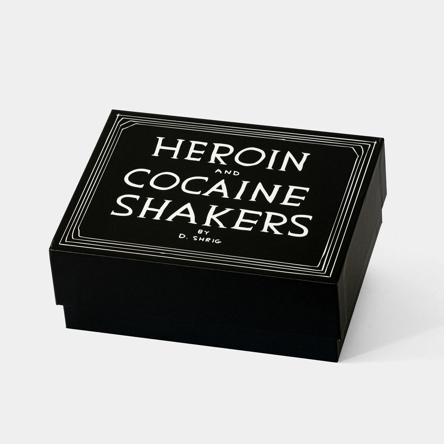 David Shrigley Cocaine and Heroin Shakers