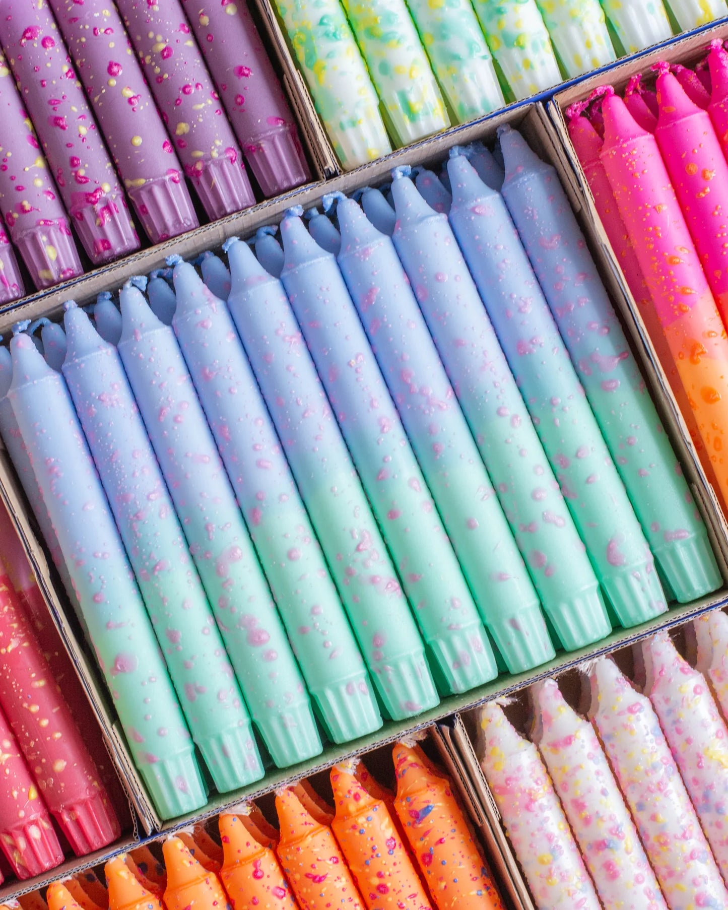 Taper Candle - Mixed Confetti