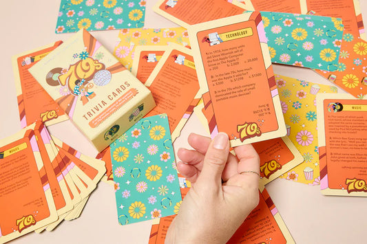 70's Trivia Cards