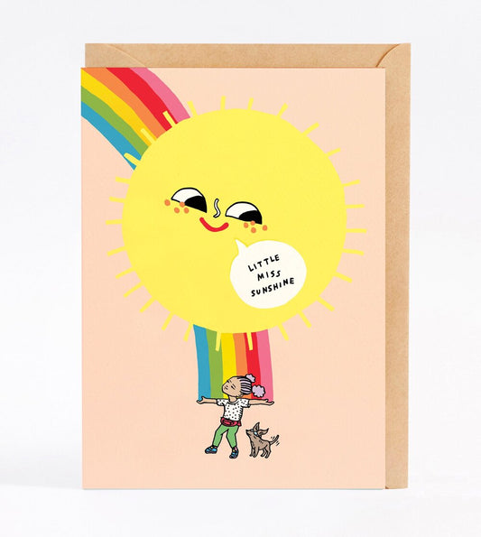 Wally Paper - Little Miss Sunshine Greeting Card