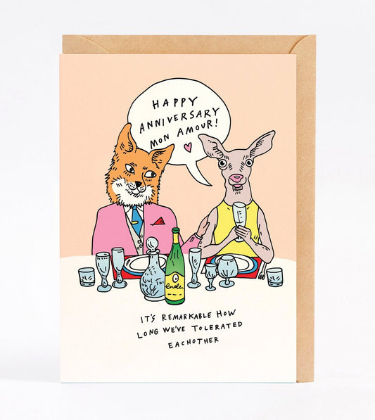 Wally Paper - Remarkable Love Greeting Card