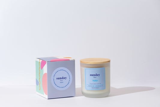 Zephyr - Seasalt and Driftwood Candle