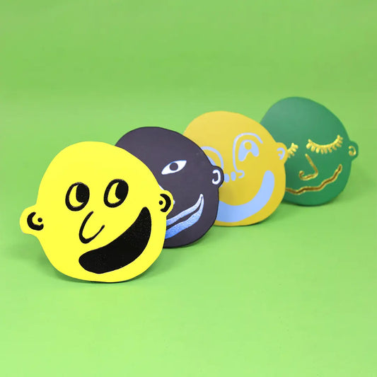 I'm All Ears Set of 4 Coasters Green