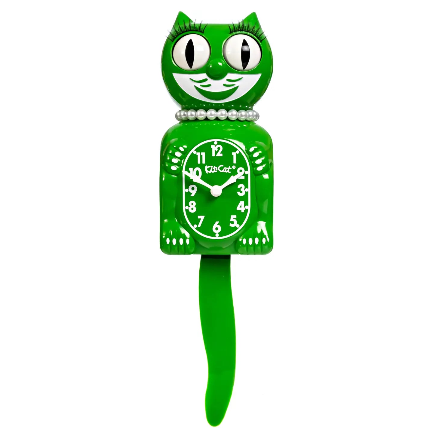 Original Lady Kit-Cat Klock Classic Green Gift Ideas front