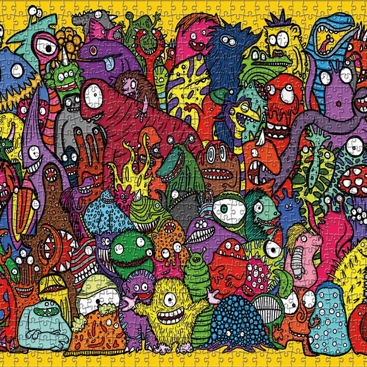 Monsters! 1000 Piece Jigsaw Puzzle